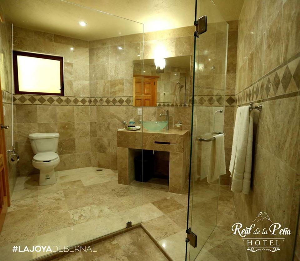 Hotel Real De La Pena Bernal Buitenkant foto
